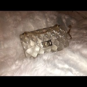 Cross body jelly bag